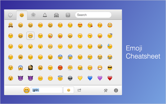 Emoji Cheatsheet